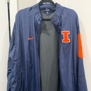 Illinois Nike Jacket | EXCLUSIVE Illini Football Team Issue